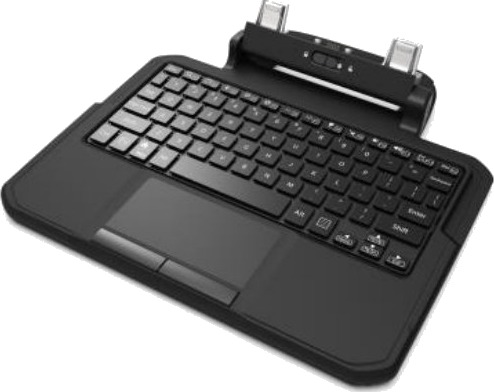 Zebra 2-I-1 Tastatur Med Styreplate Azerty Fransk KYB-ET6X-2IN1-FR1-01