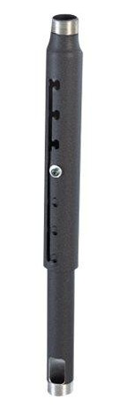 Chief Adjustable Extension Column -18-24" Extension - Black monteringskomponent - for projektor - svart