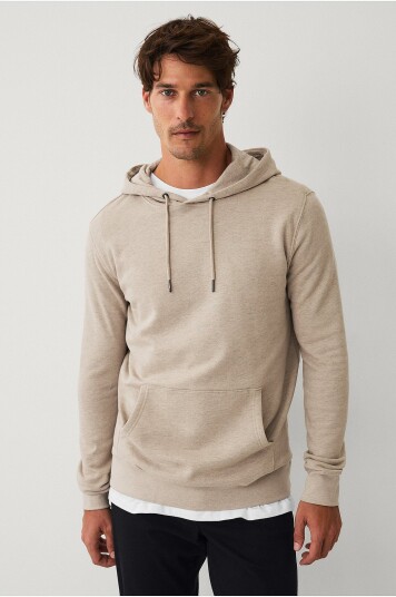 Ellos Collection Hoodie Drew Beige