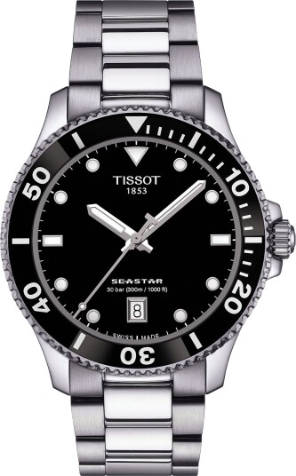 Tissot Seastar 1000 40MM T1204101105100 - Herre - 40 mm - Analog - Kvarts urverk - Safirglass Tissot Seastar 1000 40MM T1204101105100 - Herre - 40 mm - Analog - Kvarts urverk - Safirglass