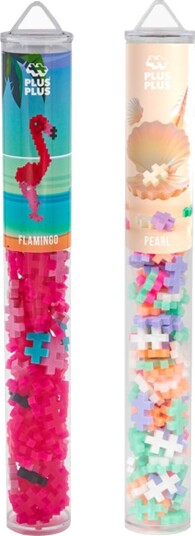 Plus-Plus Pearl mix / 100 pcs Tube 4315
