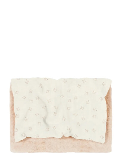 NOBODINOZ Winter Blanket In Washed Double Muslin Wabi-Sabi - Pink - ONE SIZE NOBODINOZ Winter Blanket In Washed Double Muslin Wabi-Sabi - Pink - ONE SIZE