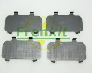 Antiknirkefolie, bremsebelegg (bakplate) FRENKIT 940101