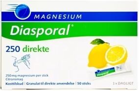 Magnesium Diasporal 250mg 50 Stk Sticks Til Drikke Magnesium Diasporal 250mg 50 Stk Sticks Til Drikke