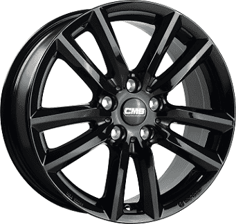 CMS C27 Black 7.5Jx18 5/112 ET48 B57.1 