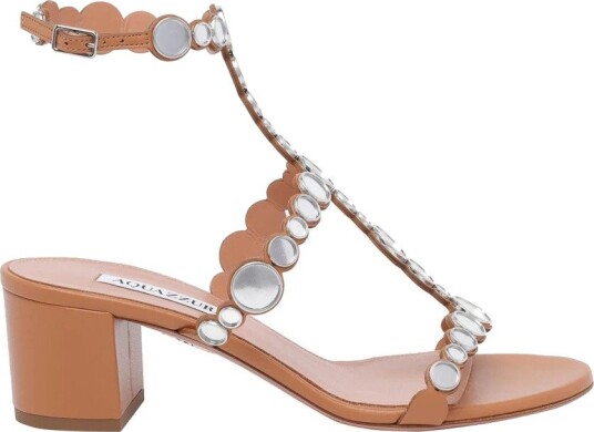 Aquazzura Dame Sko Brun 38 EU,
