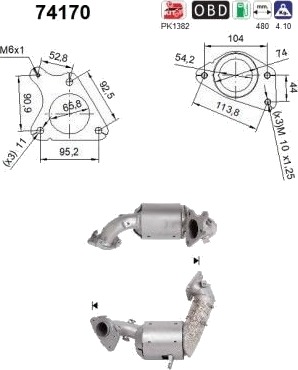 AS 74170 Katalysator