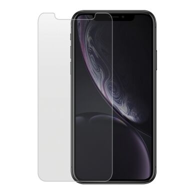 Gear Herdet Glass Skjermbeskytter for iPhone XR/11 - 2.5D Sort og Transparent