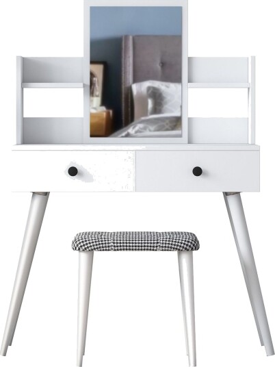 Fyodor Sminkebord 97,8 cm - Hvit