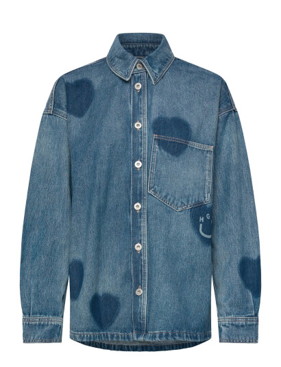 HUGO BLUE Garesa_2_B - Blue - S HUGO BLUE Garesa_2_B - Blue - S