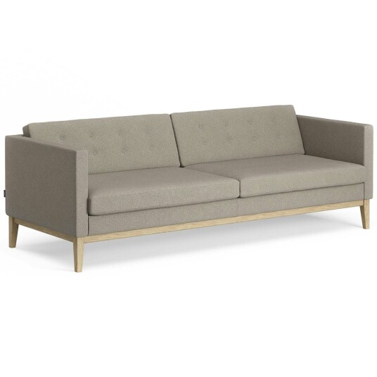 Swedese Madison 3 Seter Sofa Med Knapper Main Line Flax 02