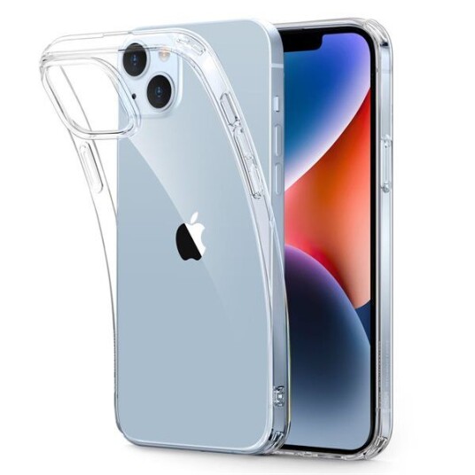 ESR iPhone 14 Plus Deksel ESR Project Zero Slim Clear Case - Gjennomsiktig