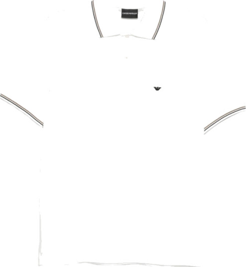 Emporio Armani Herre Topper Hvit 2XL,