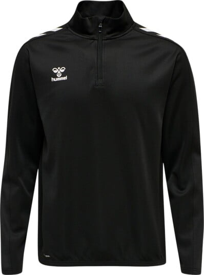 Hummel Hmlcore Xk Half Zip Poly Sweat Black M Sweatshirts