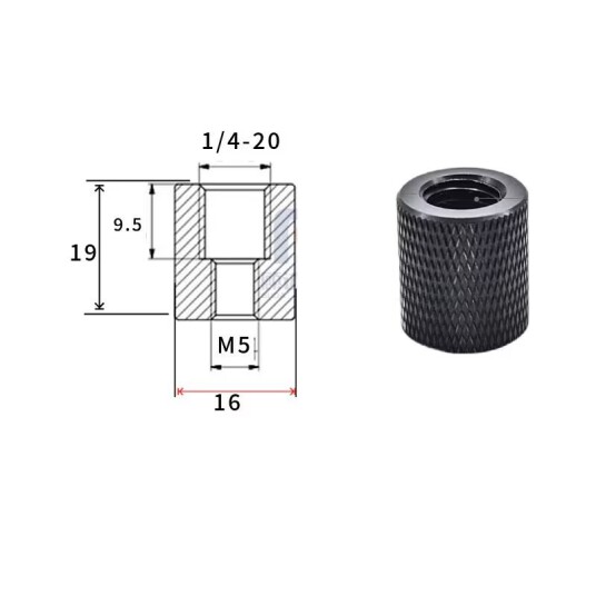 INF 5-pack 1/4 M8 M5