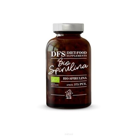 Diet food spirulina tabletter 375 stk