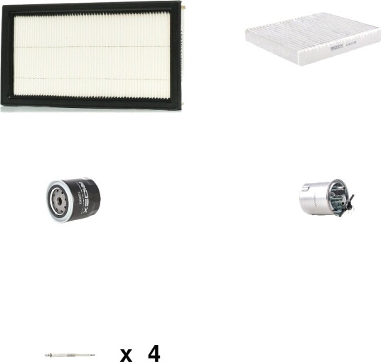 Servicepakke RIDEX 4682P0248