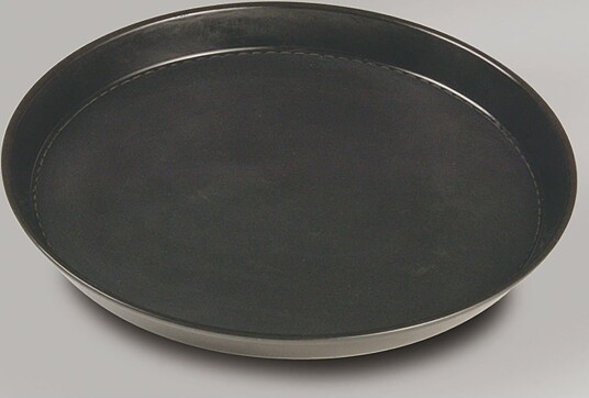 APS Serveringbrett Non slip rund; 36.5x4 cm ØxH; Antrasitt; Rund