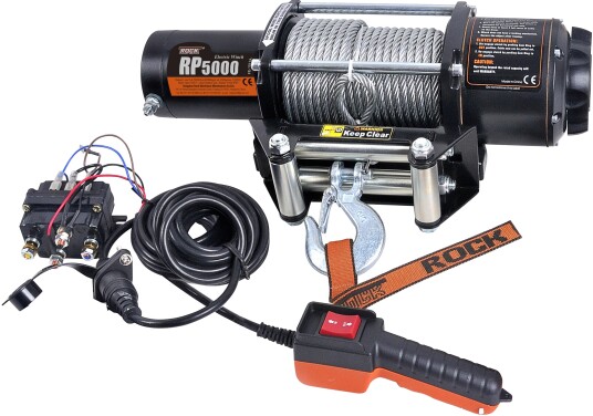 Rock Tilhengervinsj 12V RP5000 2268 kg Rock Tilhengervinsj 12V RP5000 2268 kg