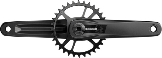 SRAM Eagle S200 kranksett CL55 DUB aluminium 155mm 32T stål