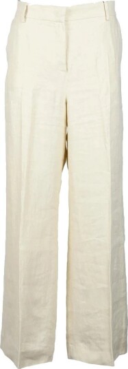 Weekend Max Mara Dame Bukser Beige S, Weekend Max Mara Dame Bukser Beige S,