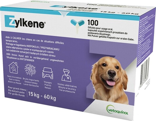 Vetoquinol Zylkene Kapsler 450 mg Hund 100 stk 30 kg