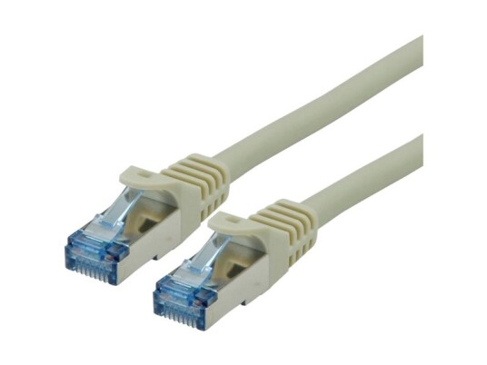 Roline Roline PatchCable Rj45 M To Rj45 M 10 M Sftp Cat 6A Gray 21.15.2807