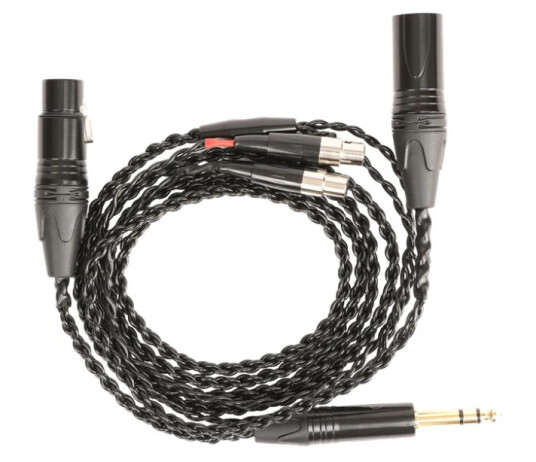 Audeze LCD kabel 2x mini XLR til 4pinXLR 2 x mini XLR 4 pins XLR m adapter 6,3 Audeze LCD kabel 2x mini XLR til 4pinXLR 2 x mini XLR 4 pins XLR m adapter 6,3