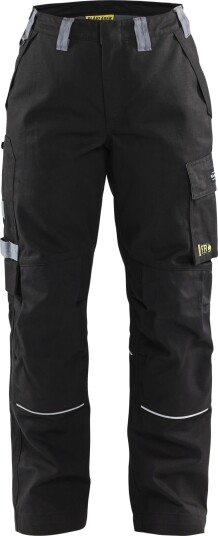 Blakläder 717315169994C40 Arbeidsbukse Svart Gra Flammehemmende C40