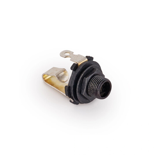 MEC Open 6.3 mm / 1/4" Mono Jack Socket Black