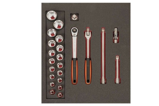 Bahco Socketry 1/2 24 Pcs 2/3 FF1F2202