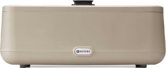 Hendi Uniq Chafing Dish Beige Glasslokk 8l