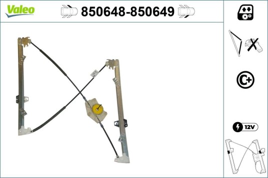 Vindusheis VALEO 850648
