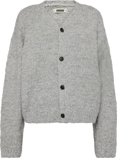 Woodbird Wbchi Boucle Cardigan GREY S