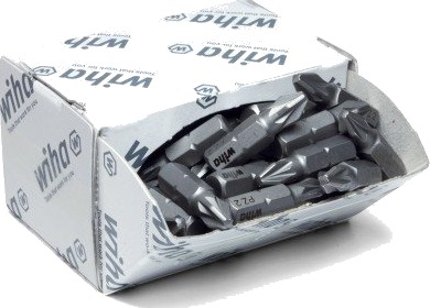 Wiha 08056, 50 Stykker, Pozidriv, Pz 1, 25 Mm