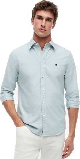 Tommy Hilfiger Solid Heritage Oxford Rf Shirt Blue M Tommy Hilfiger Solid Heritage Oxford Rf Shirt Blue M