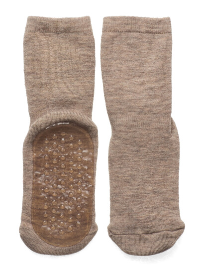 mp Denmark Wool Socks - Anti-Slip - Beige - 33/36