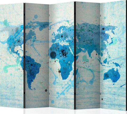 Romdeler - The World map II 225x - Artgeist sp. z o. o.