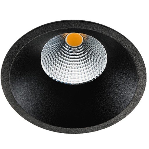 Downlight Soft Slim LED 9W 2700K, sort Downlight Soft Slim LED 9W 2700K, sort