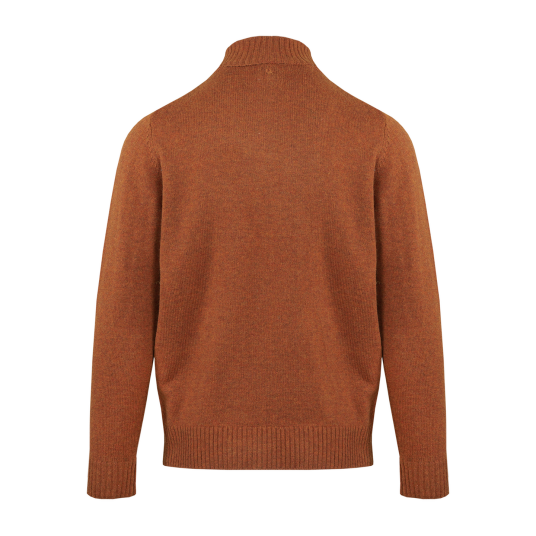Lasse Sweater Fired clay XL Lambswool t neck Lasse Sweater Fired clay XL Lambswool t neck