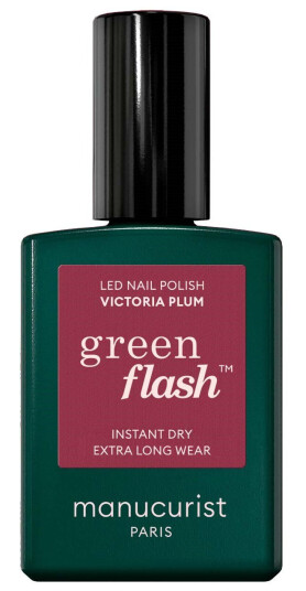 Manucurist Green Flash Gel Polish Victoria Plum Manucurist Green Flash Gel Polish Victoria Plum