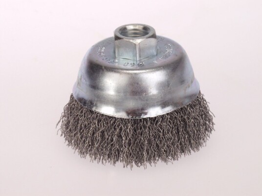 Lessmann Koppbørste Bølget 65mm M14 Stål 0.35 Lessmann Koppbørste Bølget 65mm M14 Stål 0.35