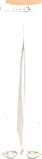 Max Mara Studio Dame Bukser Hvit M,