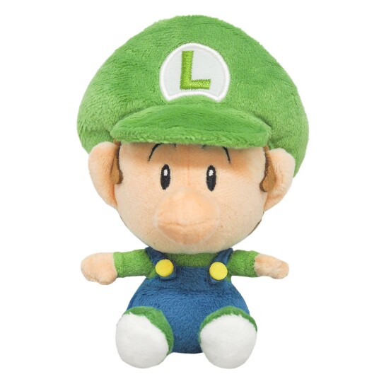 Super Mario Baby Luigi Plush 16 cm Kosedyr