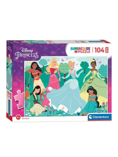 Clementoni Maxi Puzzle Disney Princess 104st. Gulv