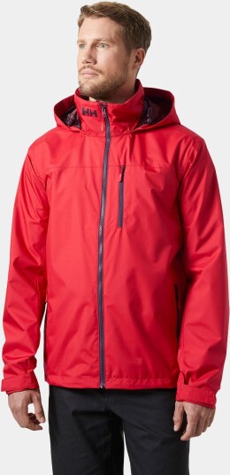 Helly Hansen Crew Seilerjakke Med Hette 2.0 Herre Rød XL