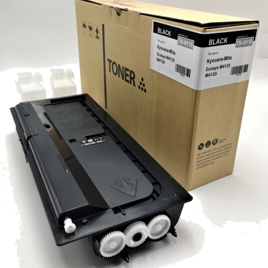 TB Toner Sort (15.000 sider) erstatter Kyocera 1T02P10NL0/TK-6115 TB Premium toner