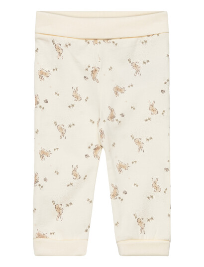 Fixoni Pants Aop - Cream - 38