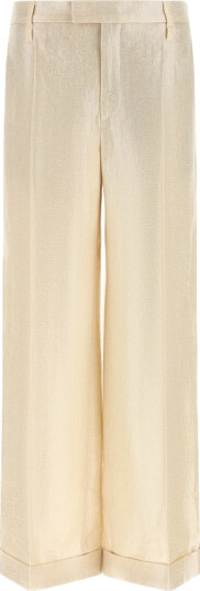 Brunello Cucinelli Dame Bukser Gul M,
