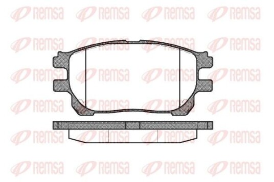 Bremseklosser REMSA 1143.00